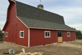 Exterior Painting Barn